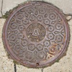 photo of Ohio Bell manhole cover